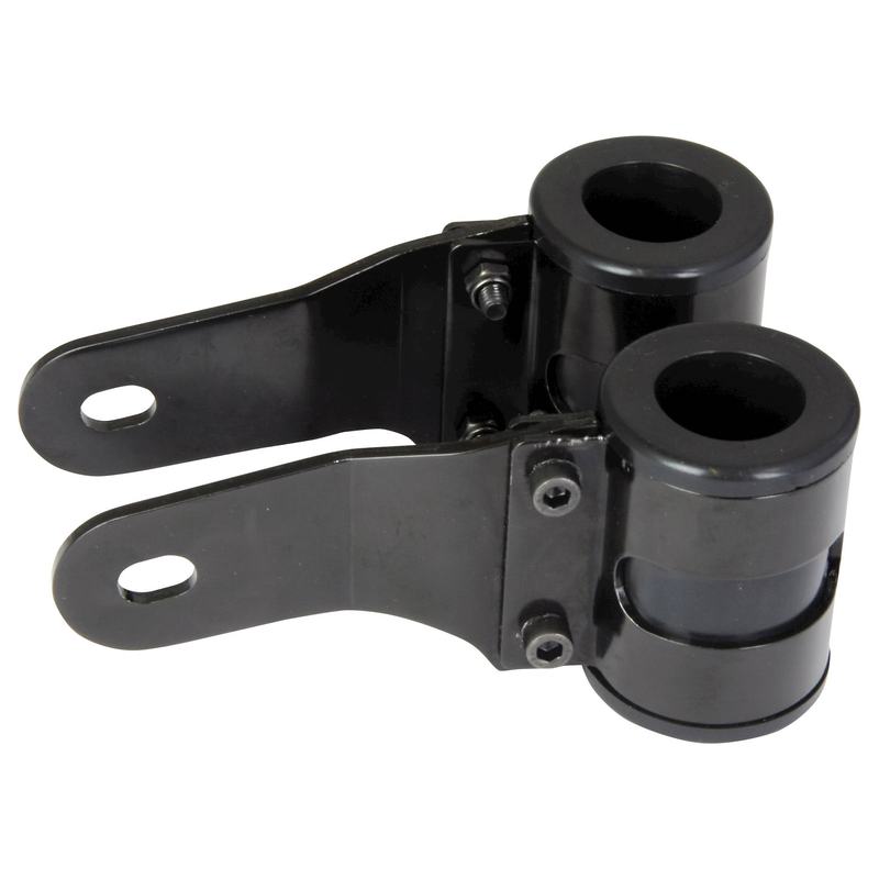 PAIRE DE SUPPORTS DE PHARE STEALTH 38 40 MM