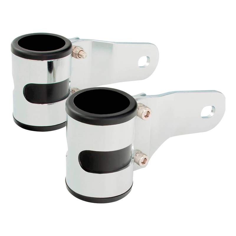 HIGH CHROME HEADLIGHT BRACKET 54-57mm