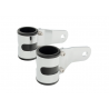 SUPPORT DE PHARE HAUTE CHROME 41 43 MM