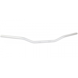 Guidon streetbike argent