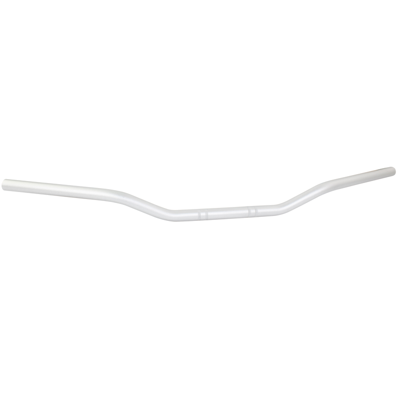 Guidon streetbike argent