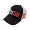 MENS TRUCKER CAP SIC 58 SQUADRA CORSE
