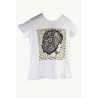 KIDS T-SHIRT SIMONCELLI RACE YOUR LIFE WHITE 6/7 YEARS