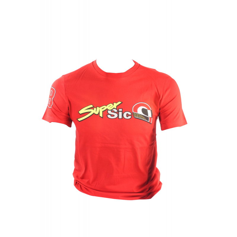 MENS T-SHIRT SUPER SIC RED MEDIUM