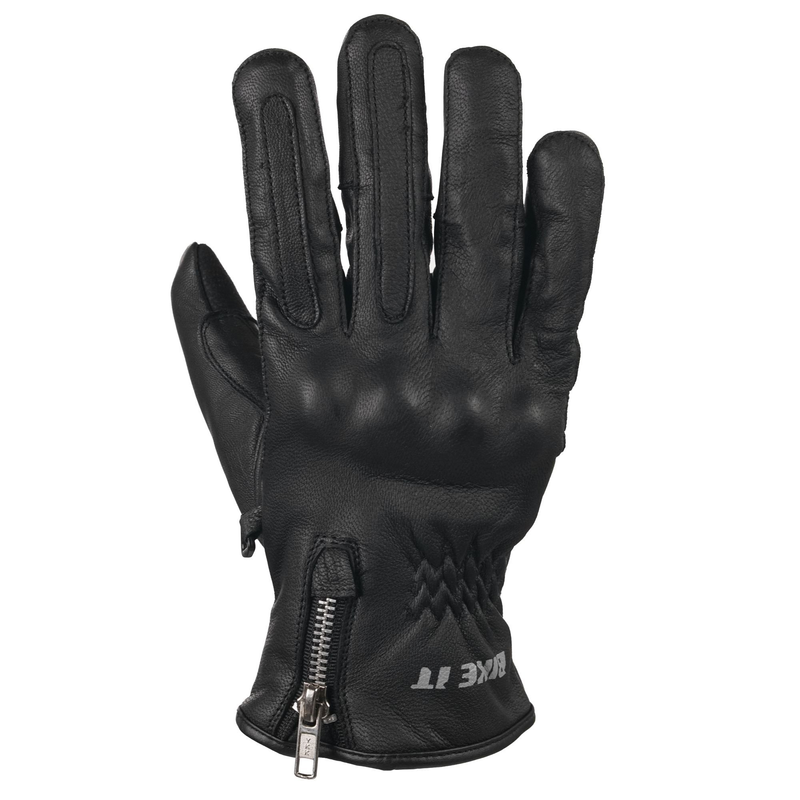 GANTS DE ROUTE BIKE IT   AMP NOIR NOIR   PETIT