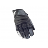 BIKEIT TRIGGER SUMMER SHORT GLOVE BLACK/GREY LARGE LEATHER NF4131