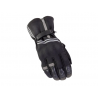 BIKEIT GUARDIAN WINTER ROAD GLOVE BLACK/GREY MEDIUM LEATHER/SOFT SHELL NF4007