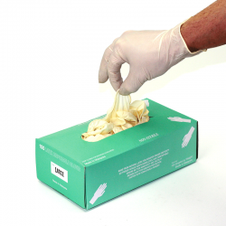 GLOVE LATEX EXTRA LARGE BOX...