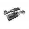 FOOTREST UNIVERSAL DIAMOND CHROME/BLACK