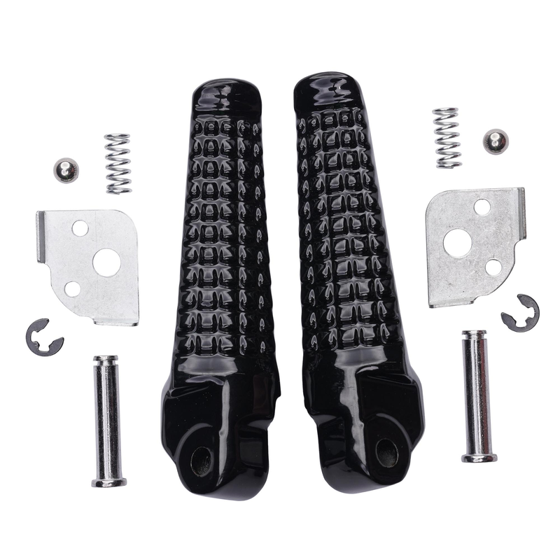 Repose pieds de rechange d origine pour Suzuki arrière noir  MCA FR038