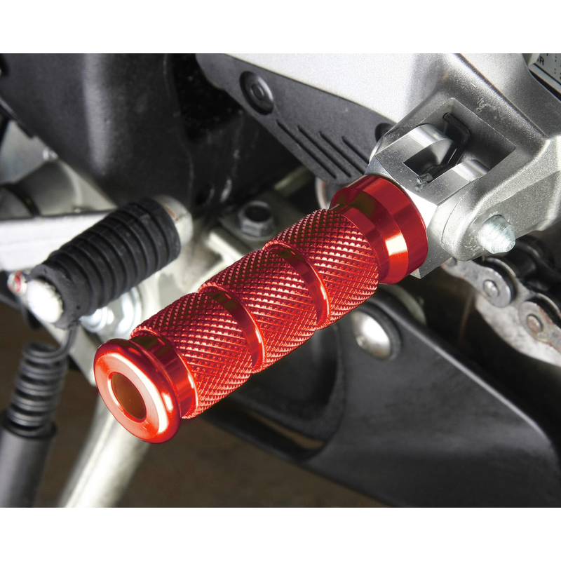 REPOSE PIEDS DUCATI ROND AVANT ROUGE