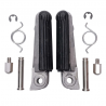 Repose pieds de rechange d origine pour Honda avant avec caoutchouc  MCA FR024