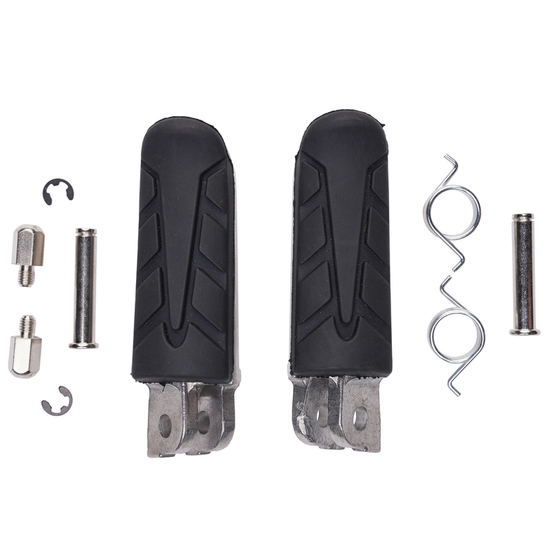 Repose pieds pilote type origine pour Honda avec insert caoutchouc  MCA FR022