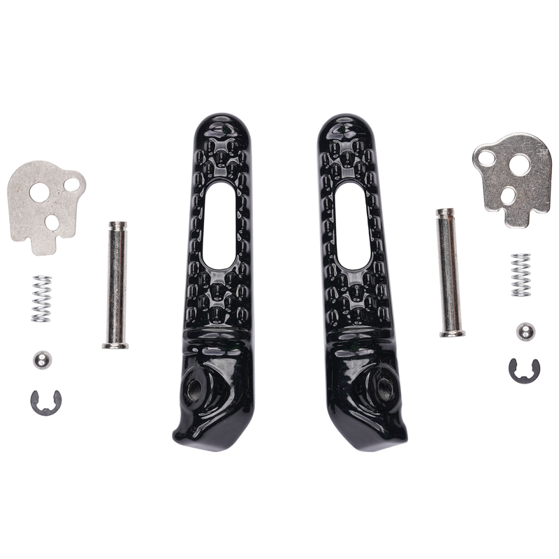 Repose pieds de rechange d origine pour Honda arrière noir  MCA FR005