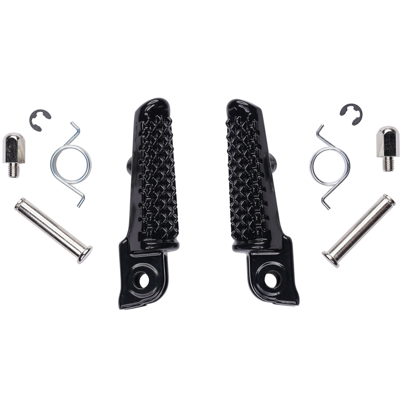 Repose pieds de rechange d origine pour Honda avant noir  MCA FR003