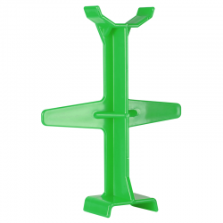 Support bloque fourche vert