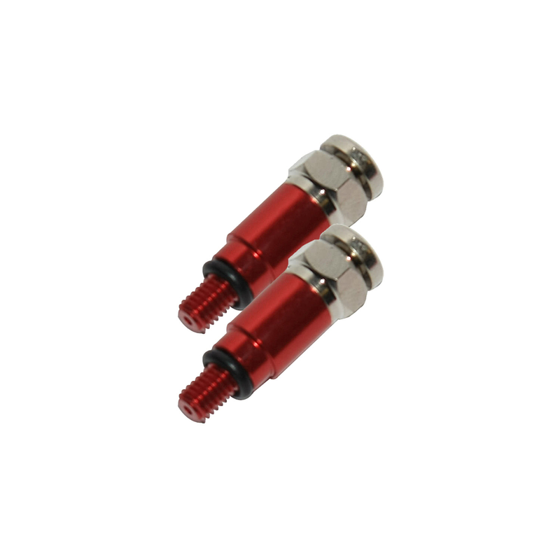 PURGES D AIR DE FOURCHE ROUGES M5x0,8 POUR KAYABA SHOWA  PAIRE   84 12704