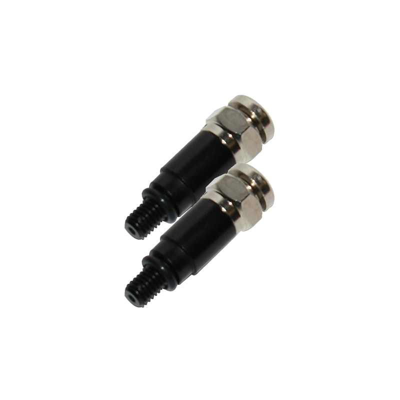 Purgeurs d air de fourche noirs M5 x 0,8, compatibles avec Kayaba SHOWA