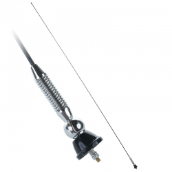 2M FIBREGLASS ANTENNA BLACK...