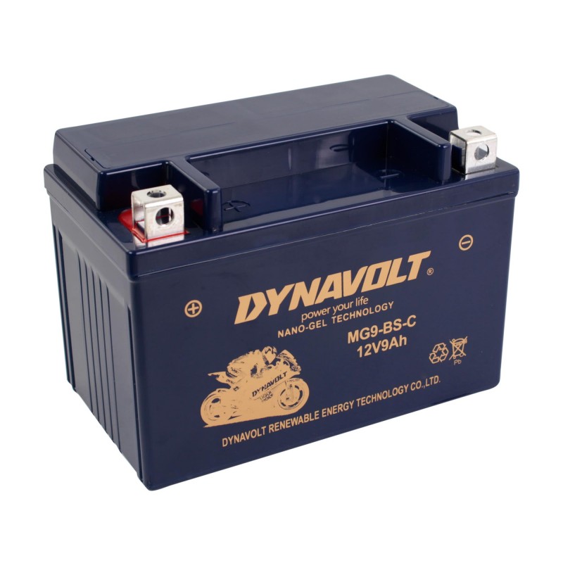 BATTERIE SANS ENTRETIEN LP BRAND/DYNAVOLT   EU   YTX9-BS   AVEC PACK ACIDE