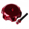 BOUCHON DE RÉSERVOIR MX AVEC VALVE DE VENTILATION CR   KX KXF   RM RMZ ROUGE POUR FILETAGE 50 MM DE TETE