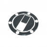 FUEL CAP DECAL 3PC SET APRILIA / CAGIVA / TRIUMPH 6 BOLT