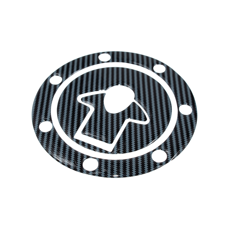 JEU DE 3 AUTOCOLLANTS POUR BOUCHON DE RÉSERVOIR KAWASAKI  99  7 ​​PIÈCES  BOULON