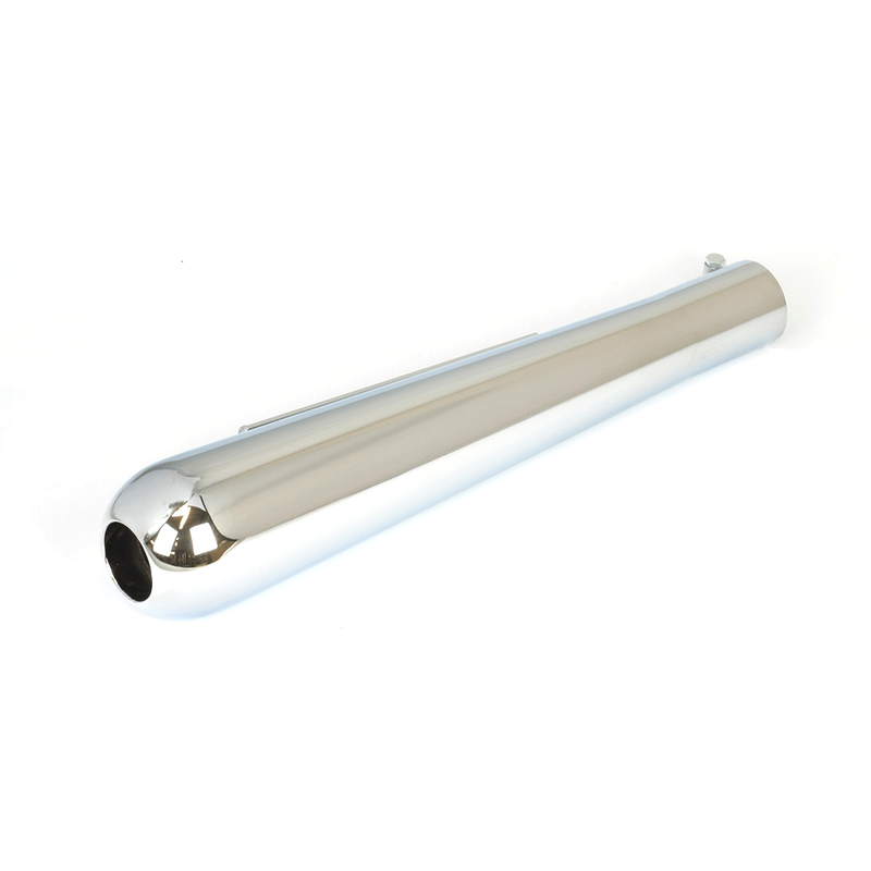 SILENCIEUX UNIVERSEL 40 cm, CLUB, SANS DÉFLECTEUR, DIAMÈTRE 45 mm, SUPPORT