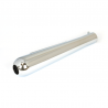 SILENCIEUX UNIVERSEL 40 cm, CLUB, SANS DÉFLECTEUR, DIAMÈTRE 45 mm, SUPPORT
