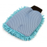 Gant de nettoyage 2 en 1  chenille à poils longs et éponge