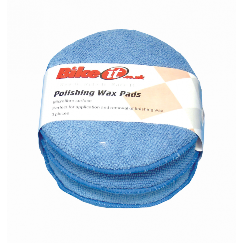 Lot de 3 Tampons de nettoyage type microfibres