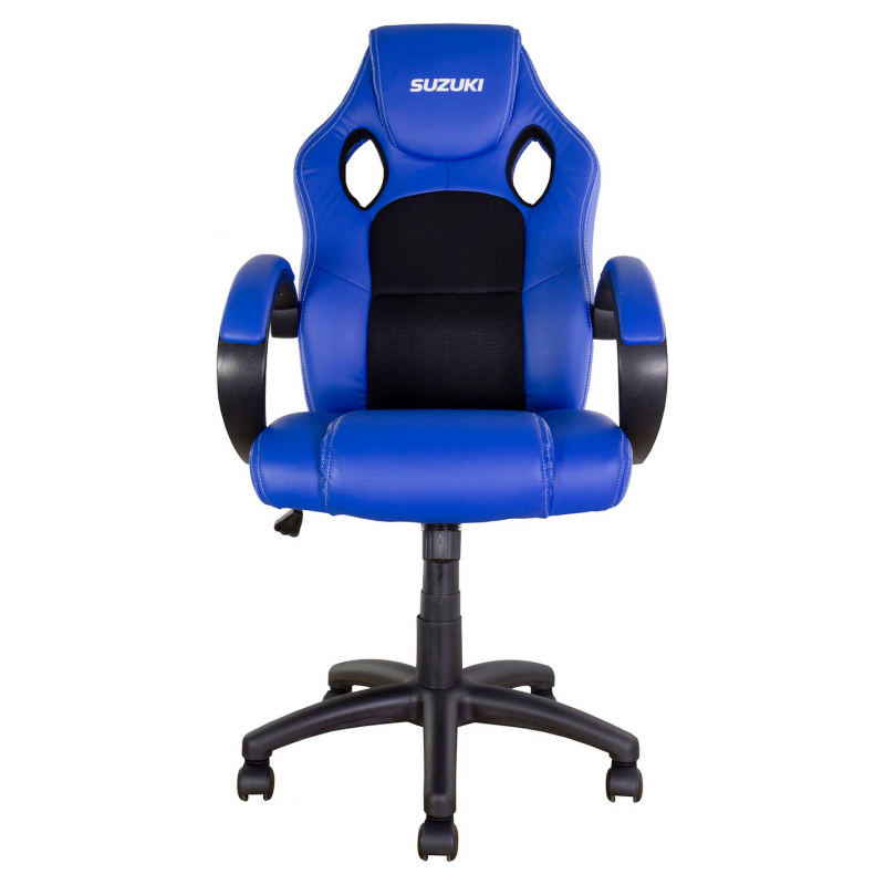 SIÈGE PILOTE Suzuki Bleu avec finitions noires