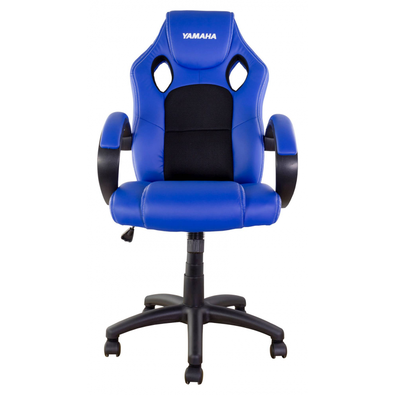 SELLE PILOTE, Yamaha Bleu avec finitions noires