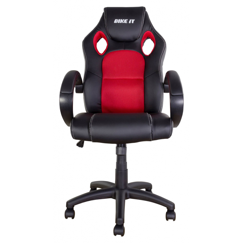 RIDER CHAIR Bike It Black with Red trim