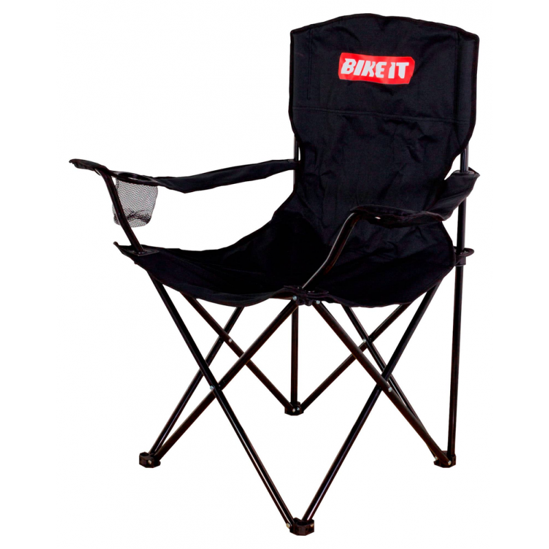 CHAISE DE COURSE BIKE IT NOIRE  1 PIÈCE