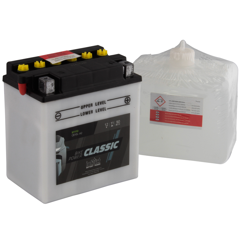 LP BRAND/DYNAVOLT (EU) CB10L-A2 HIGH PERFORMANCE BATTERY [WITH ACID PACK]