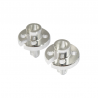 TENDEURS DE CÂBLE TYPE GSXR CHROMÉS  PAIRE  FILETAGE 10 MM