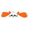 VENOM REINFORCED RALLY BRUSH GUARDS ORANGE