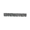 MASSES D'AJUSTEMENT 50 x 60 g, BANDES 4 x 5 g, 4 x 10 g, AUTO-ADHÉSIVES SANS PLOMB