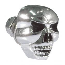 CHROME SKULL DESIGN BOLT 1 PC