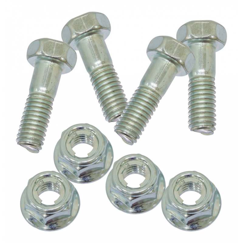 BOULONS/ÉCROUS DE ROTOR HONDA ARRIÈRE M6x19mm   4pcs   ACIER 10.9   85-76501