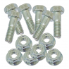 BOULONS/ÉCROUS DE ROTOR HONDA AVANT M6x19mm   6pcs   ACIER 10.9   85-76507