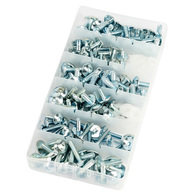 Kit de vis de carénage M5 M6 160 pièces