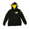 Sweat à capuche zippé en polaire pour femme ROSSI 46 NOIR PETIT