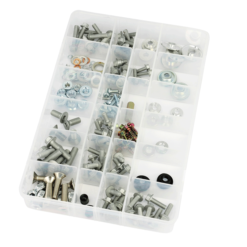 Kit de visserie et boulonnerie pour KTM EURO : 158 pièces