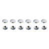 BOULONS ALLEN CAPUCHONS   EFFET CHROME   M8  12 pièces