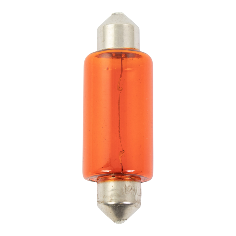 AMBER BULB 12V18W FOR BULLSEYE IND 1PC (47030B)