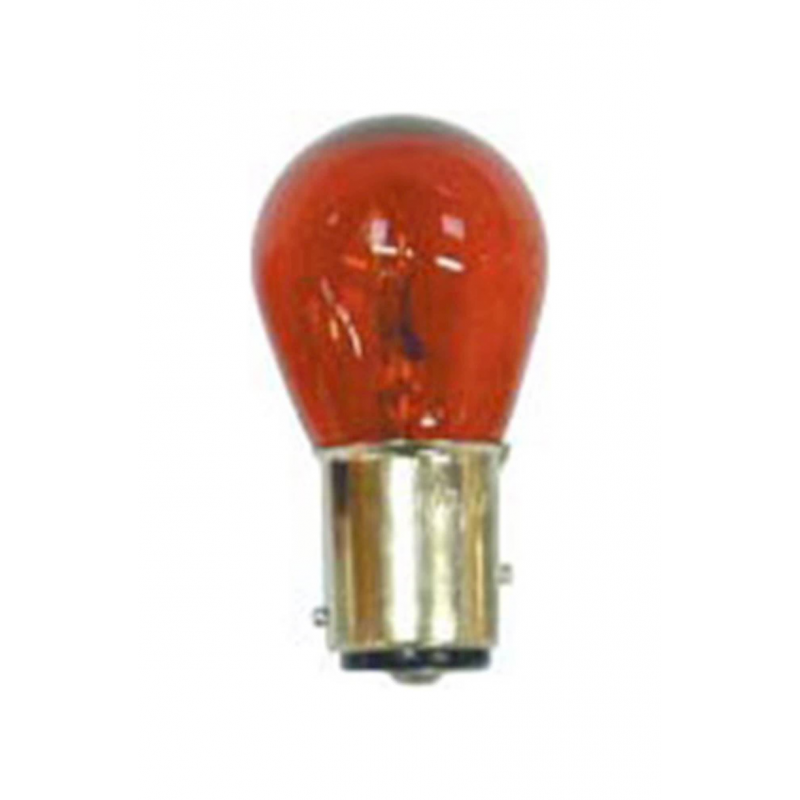 AMPOULE DE FEU ARRIÈRE ROUGE POUR KAWASAKI ET YAMAHA 12 V 23 8 W S25 BAY15D, 1 pièce, réf. HS2807A