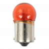 AMPOULES AMBRE GRANDES ET FINES POUR CARÉNAGE INDFSLLT  LOT DE 10  12 V 10 W G18,5 MM BAY15D