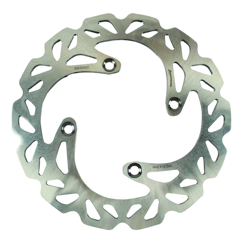 ARMSTRONG REAR SOLID BRAKE DISC STREET WAVY  1PC 255mm TRIUMPH EQUIV MD663